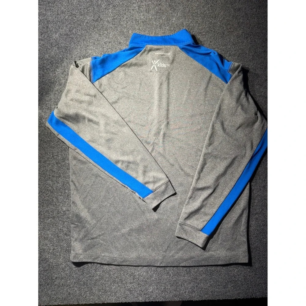 Ping Peak Jacket Mens Large Gray Blue 1/4 Zip Golf Pullover 15S3014